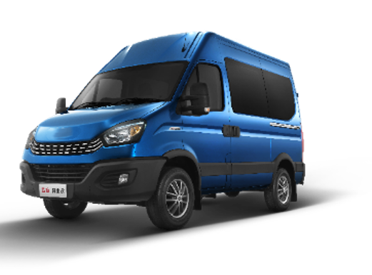 Airport shuttle minibus