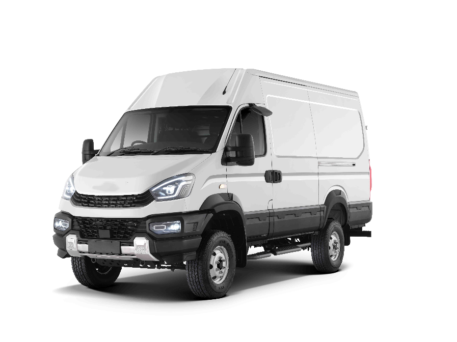 Electric cargo van for delivery